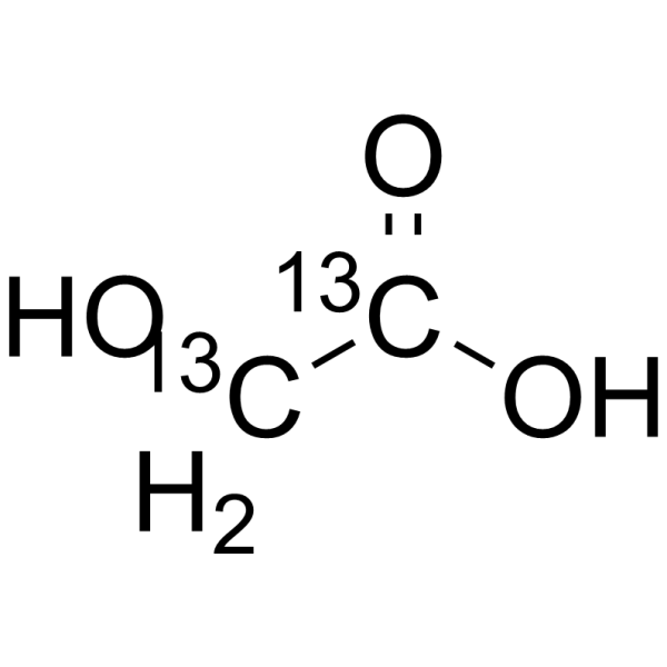 Glycolic acid-13C2 (Hydroxyethanoic acid-13C2) 111389-68-5